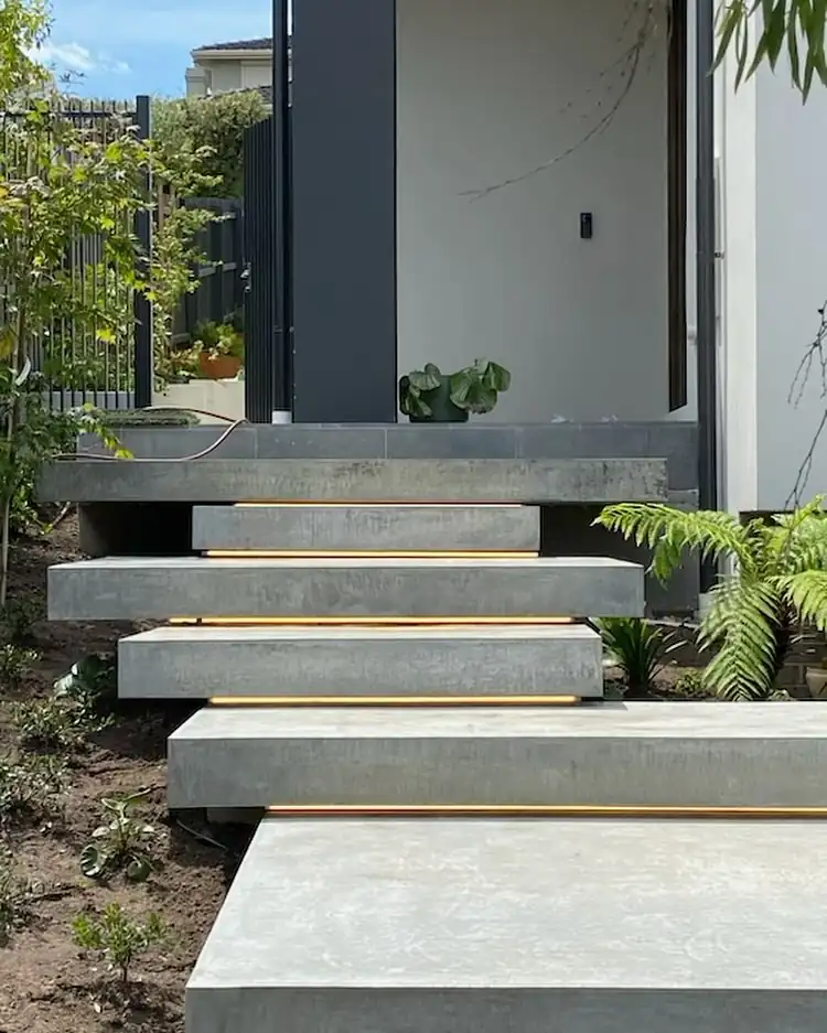 LED Entry Stairs
